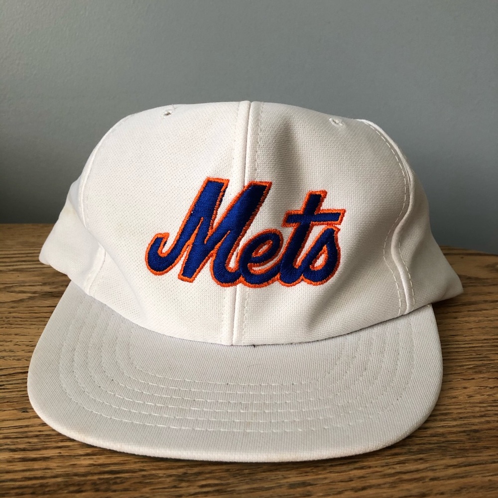 Vintage New York Mets Snapback Hat Butterfinger Baby Ruth Promo MLB